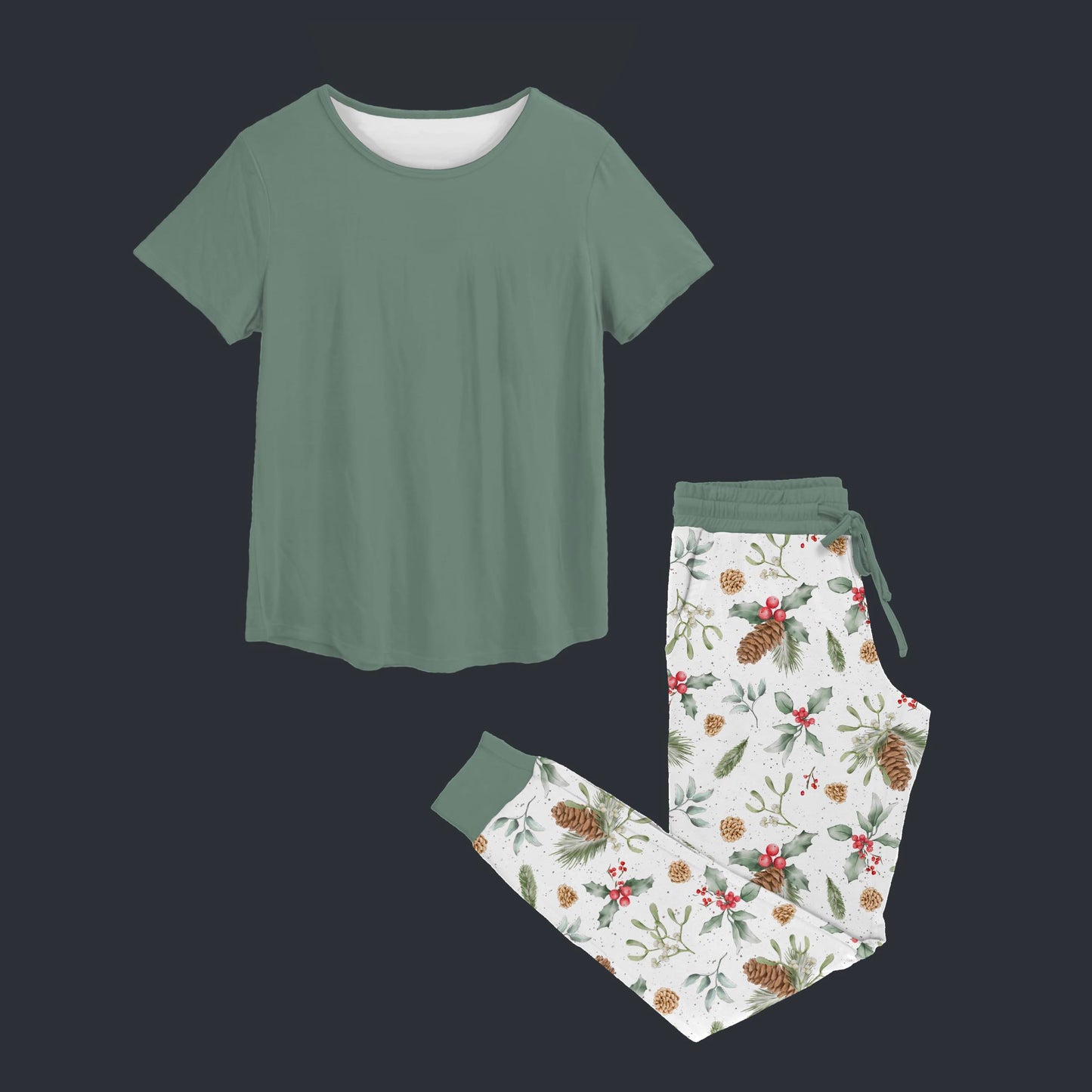 A Slumberly Holiday Unisex Fit Adult Jogger Set
