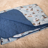 Puffin Island Toddler Blanket