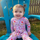 Flower Child Convertible Footie