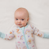 Rainbow Wishes Convertible Footie