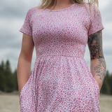 Women’s Pink Posies Dress