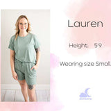 Flora Adult Shorts Set