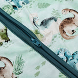 Dino-snore Convertible Footie