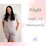 Flora Adult Shorts Set