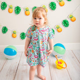 Summer Splash T-Shirt Dress