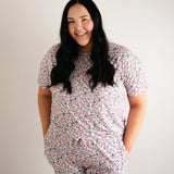 Flora Adult Shorts Set