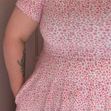 Women’s Pink Posies Dress