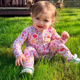 Flower Child Convertible Footie