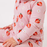 Strawbaby Fields Convertible Footie