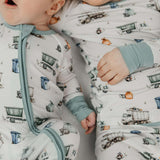 Clean Up Crew Convertible Footie