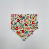 Pretty Petals Bandana Bib (Made in Canada)