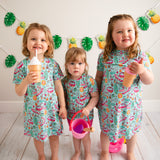 Summer Splash T-Shirt Dress
