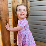Pink Posies Bodysuit Dress