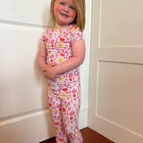 Flower Child Short Sleeve 2-Piece Set